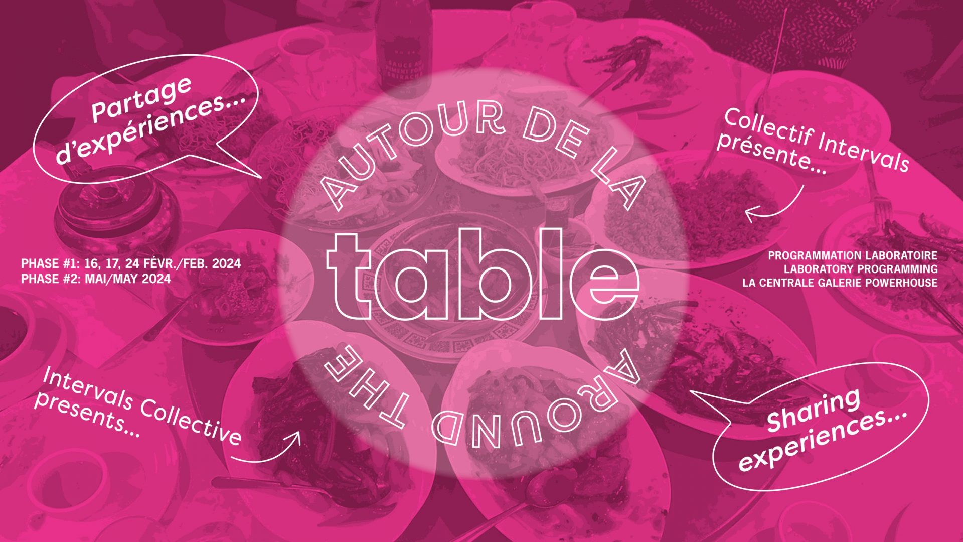 Autour de la table/Around the Table